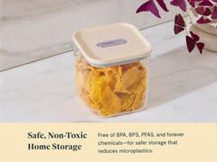 Medium Glass Airtight Container Duo