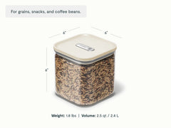 Medium Glass Airtight Container Duo