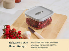 Small Glass Airtight Container Duo
